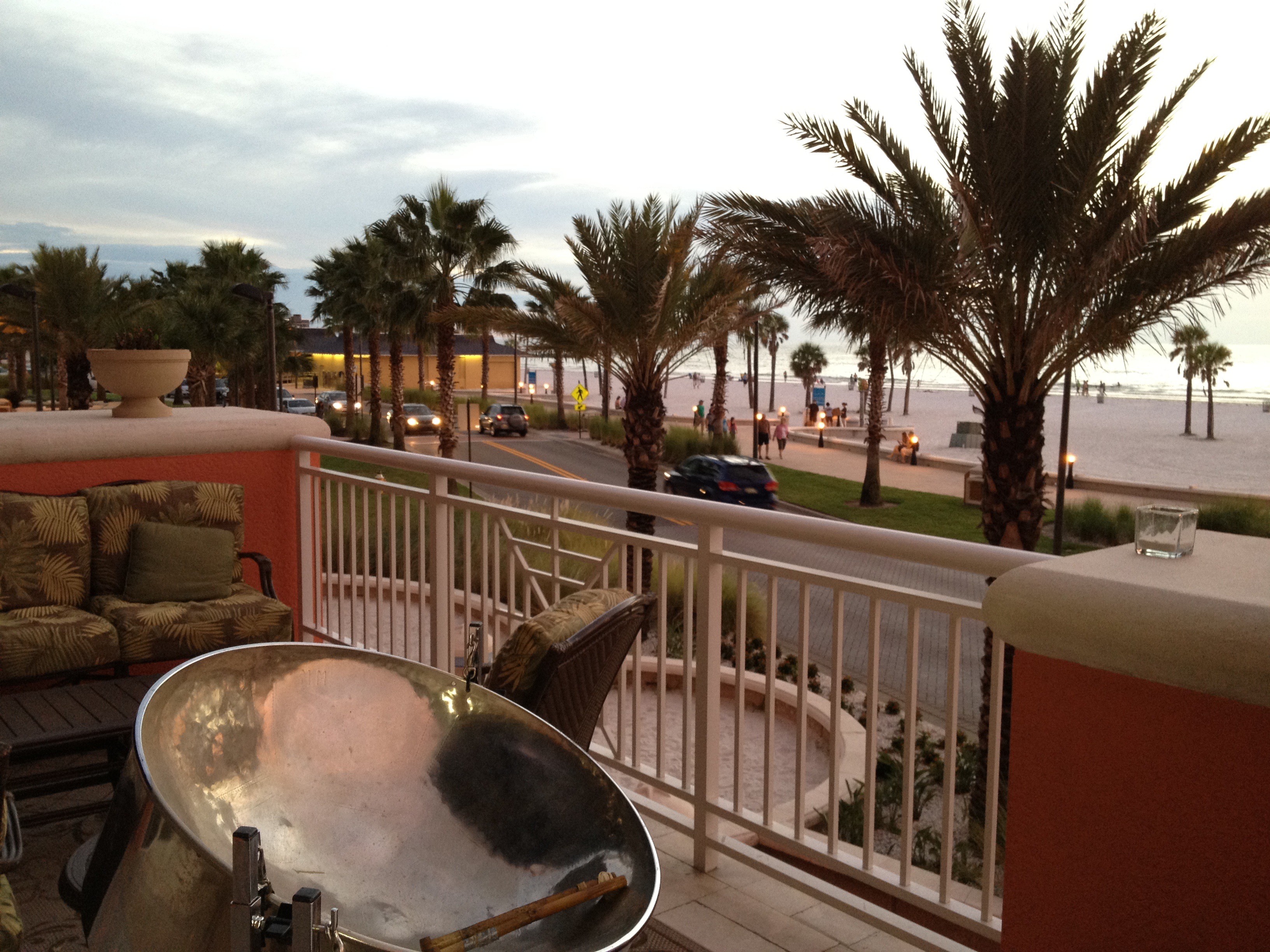 Steel Drum Cocktail Hour at the Hyatt Regency on Clearwater Beach