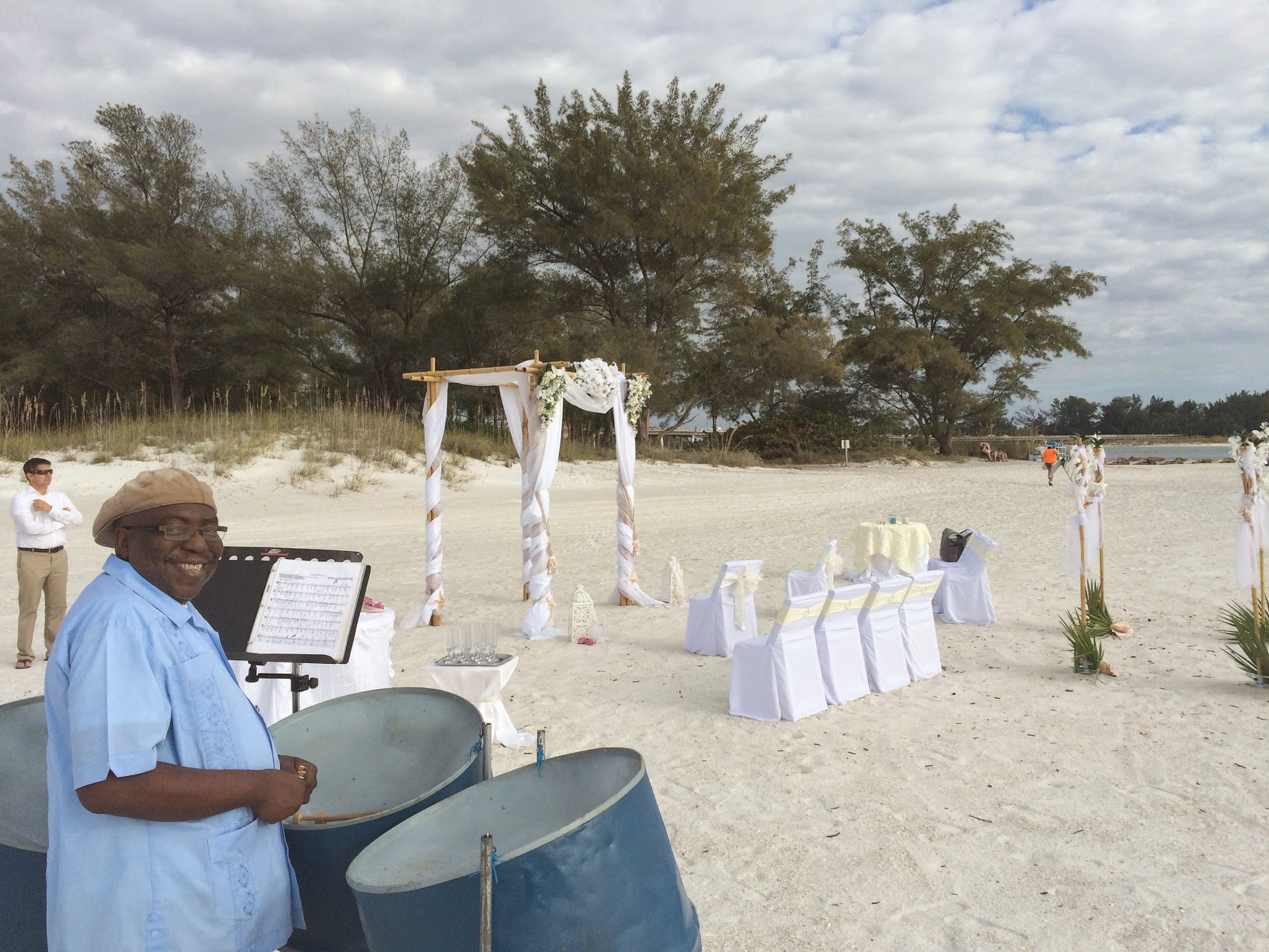 Steel Drum Band Wedding at Bradenton Beach on Anna Maria Island, FL